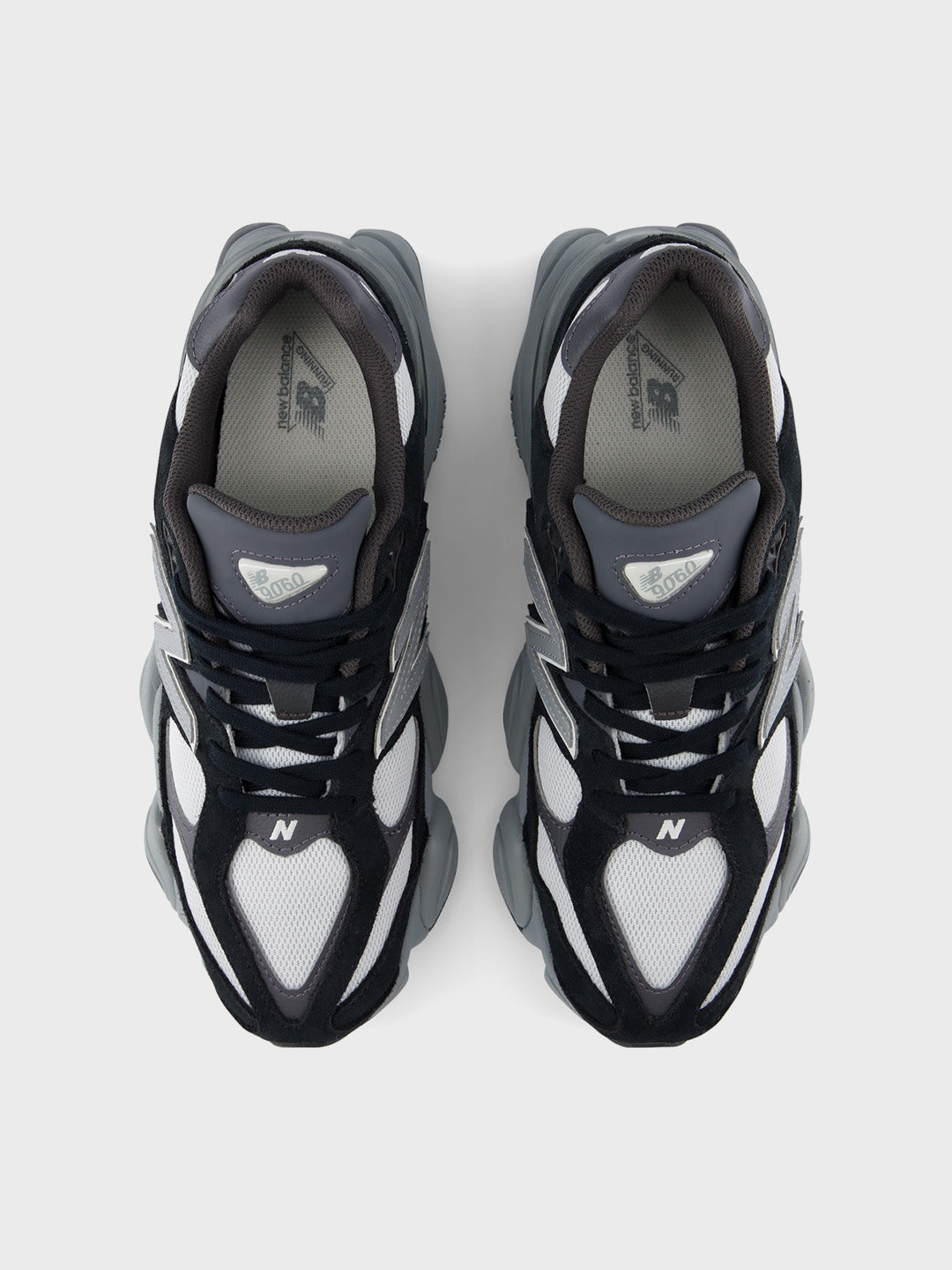 New Balance 9060 Sneakers Black/Neptune Grey – U90605SU – bovenkant