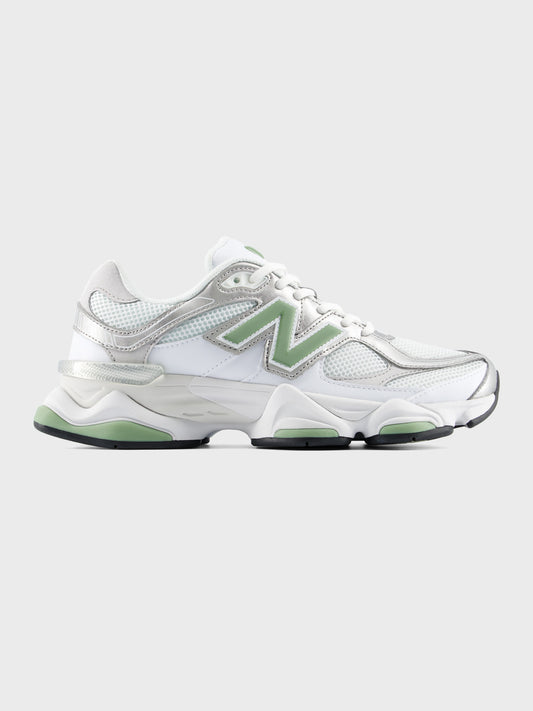 New Balance 9060 Sneakers White/Oregano - zijkant