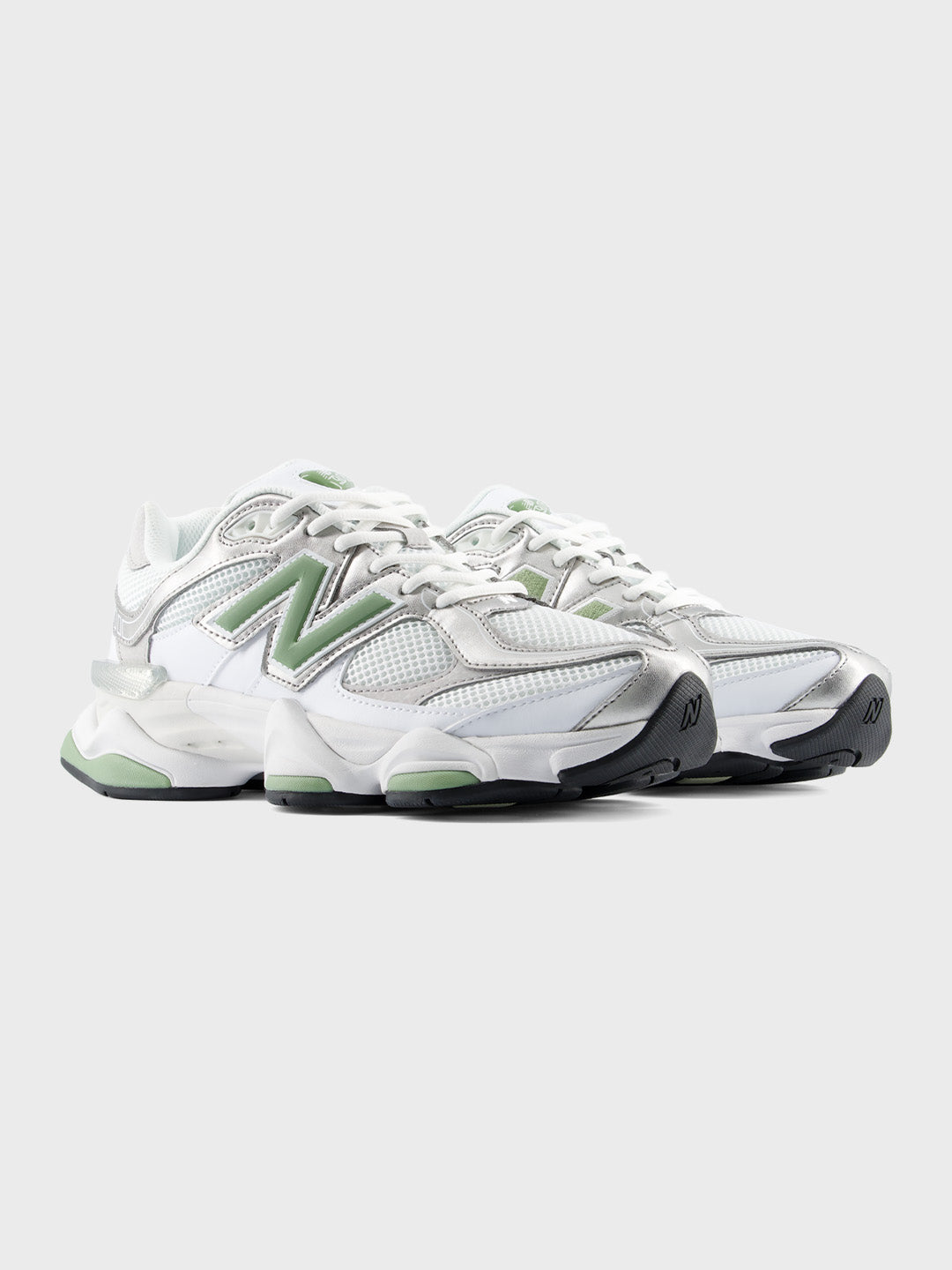 New Balance 9060 Sneakers White/Oregano - voorkant