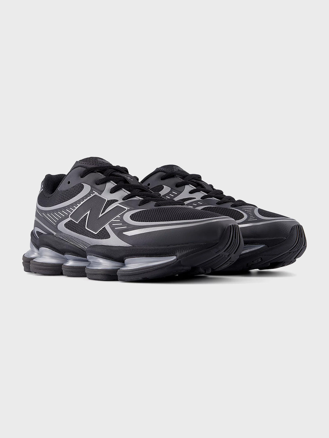 New Balance ABZORB 2000 Sneakers Black/Silver Metallic - U20008LL - voorkant