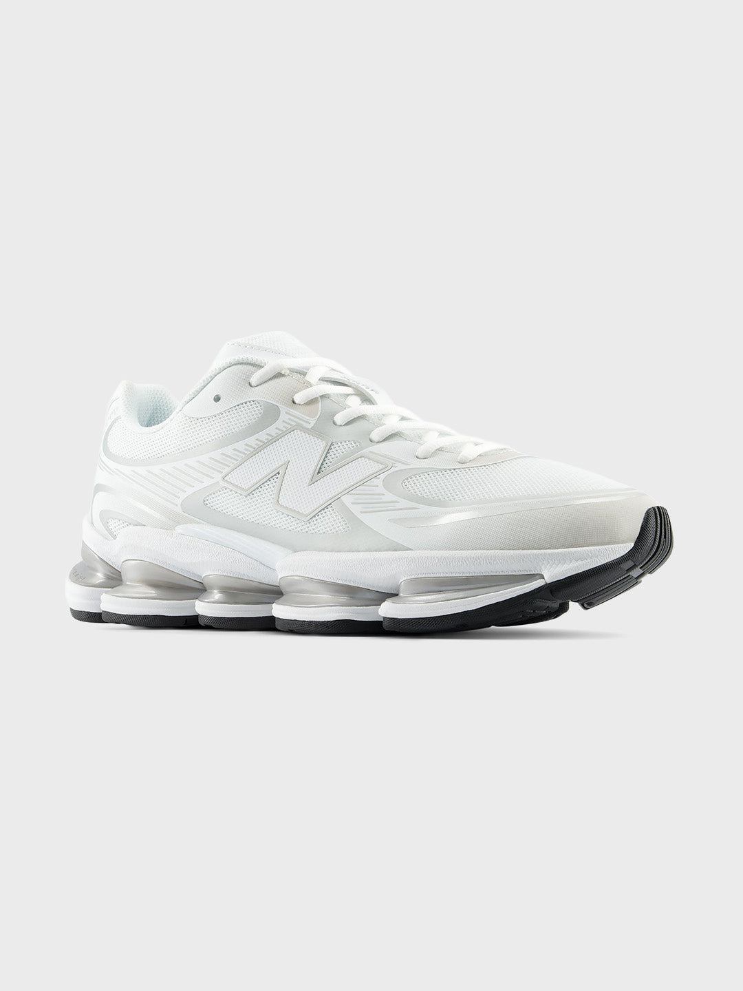 New Balance ABZORB 2000 Sneakers White/Silver Metallic - voorkant
