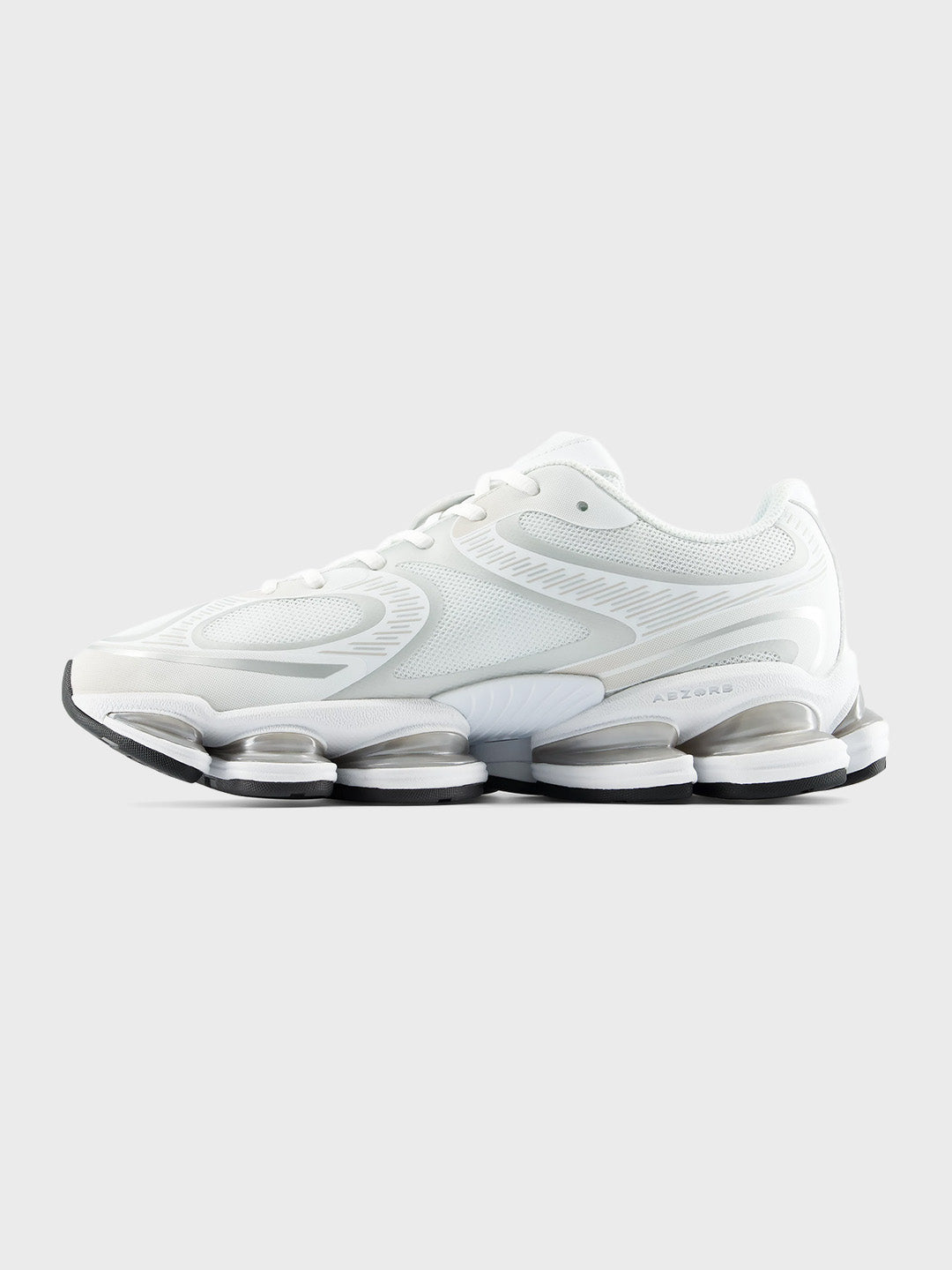 New Balance ABZORB 2000 Sneakers White/Silver Metallic - binnenzijde