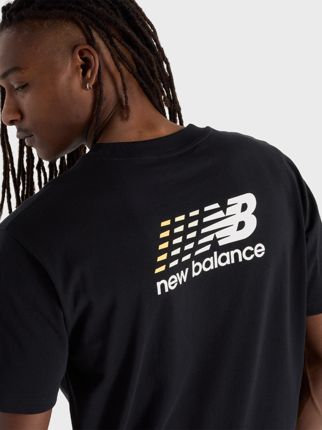 new balance t-shirt black