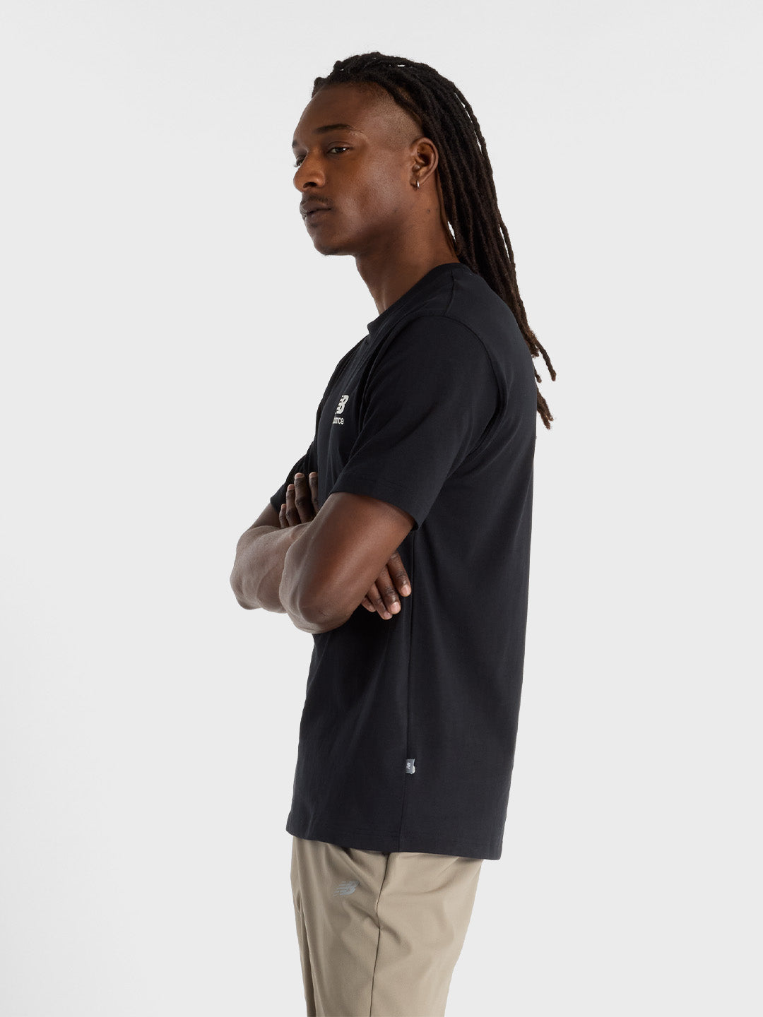 new balance t-shirt black