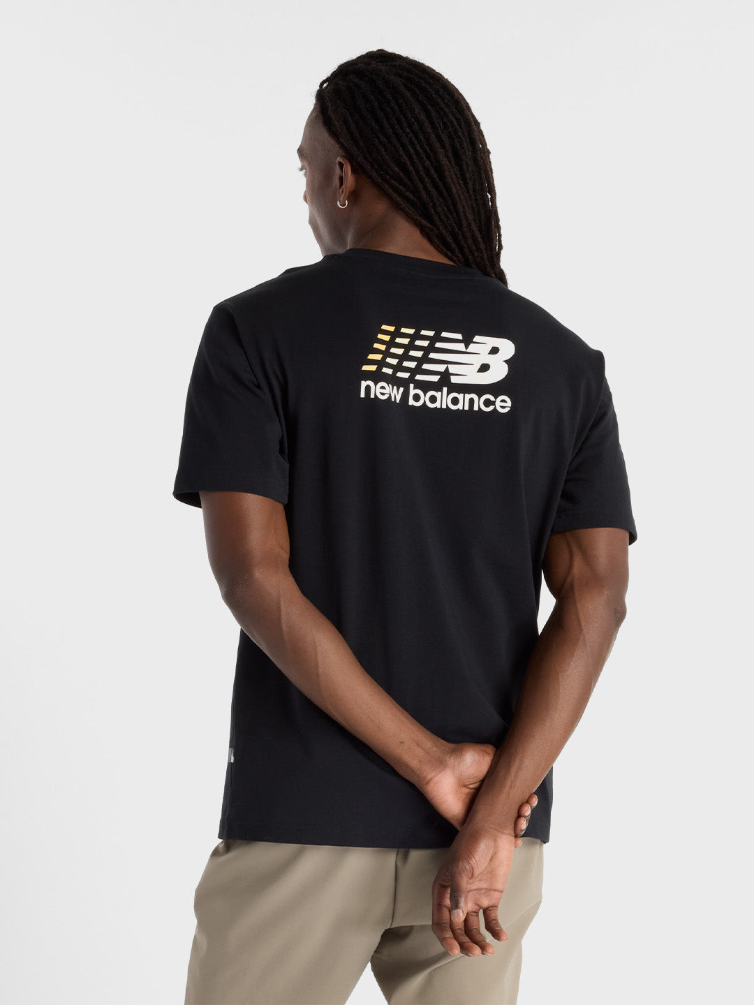 new balance t-shirt black