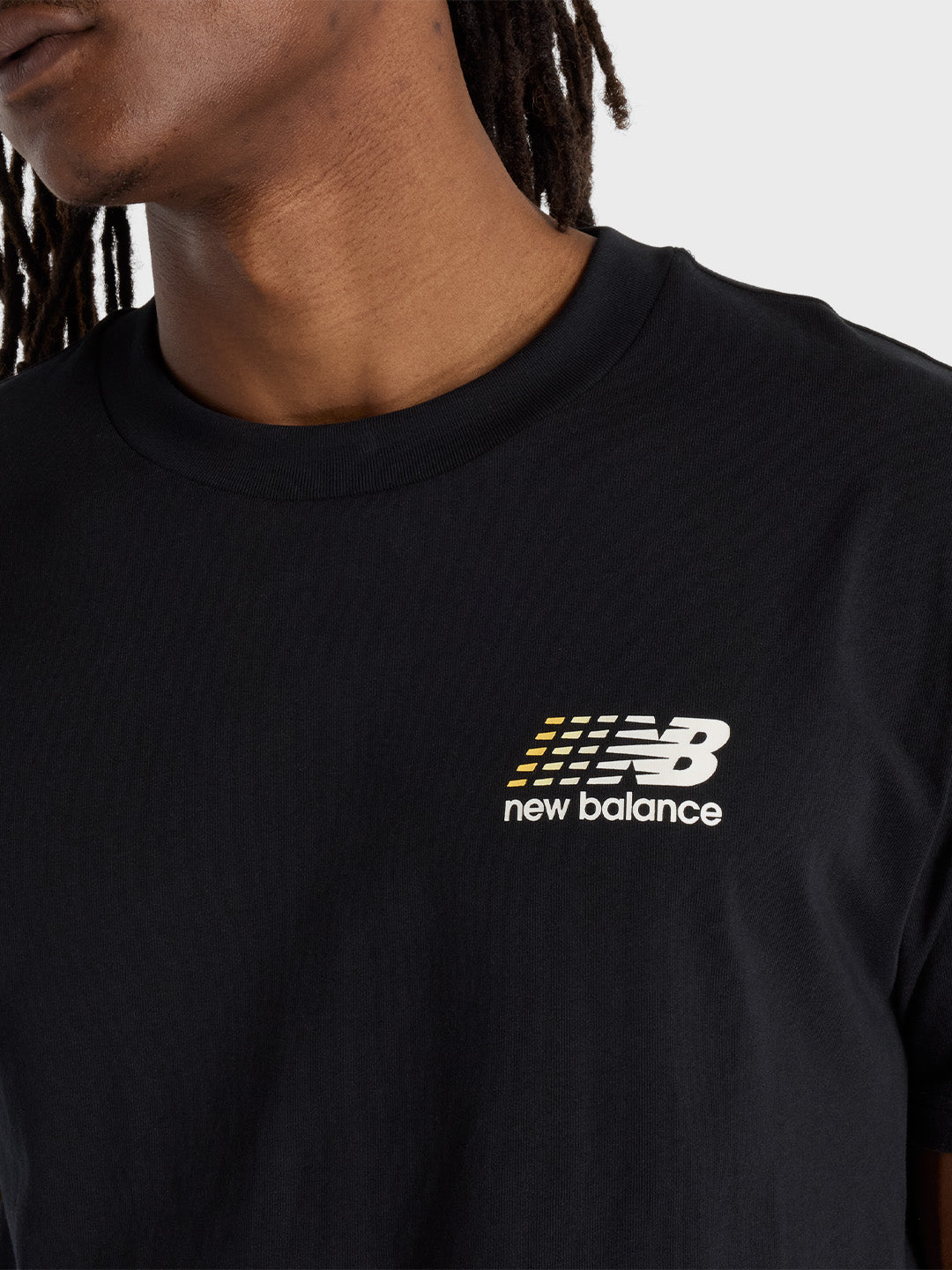 new balance t-shirt black