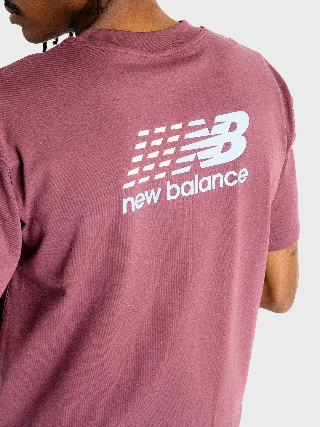 new balance t-shirt purple