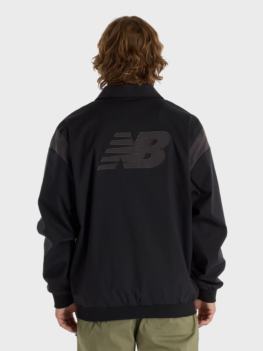 new balance varsity jacket - black - Reloadstore