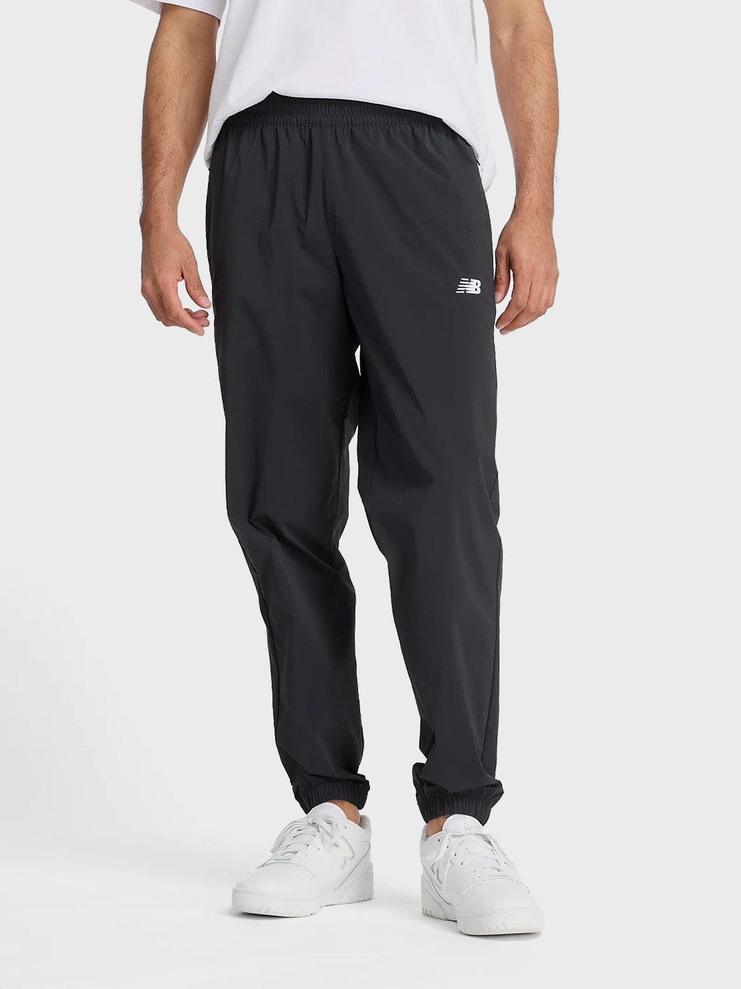 new balance trackpants black