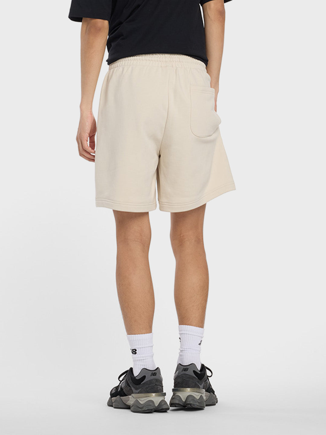 New Balance Essentials Shorts Timberwolf - achterkant