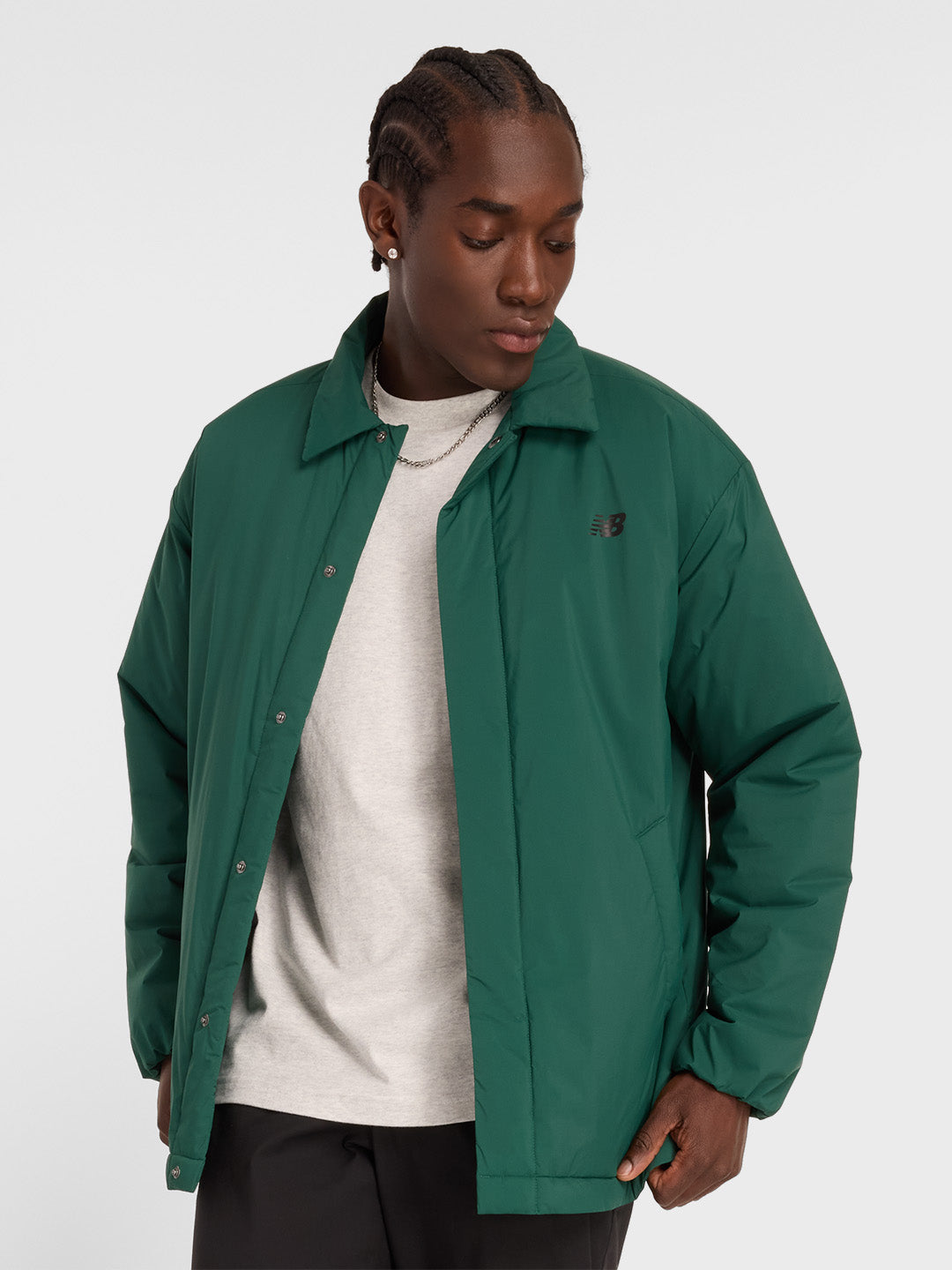 new balance coach jacket green