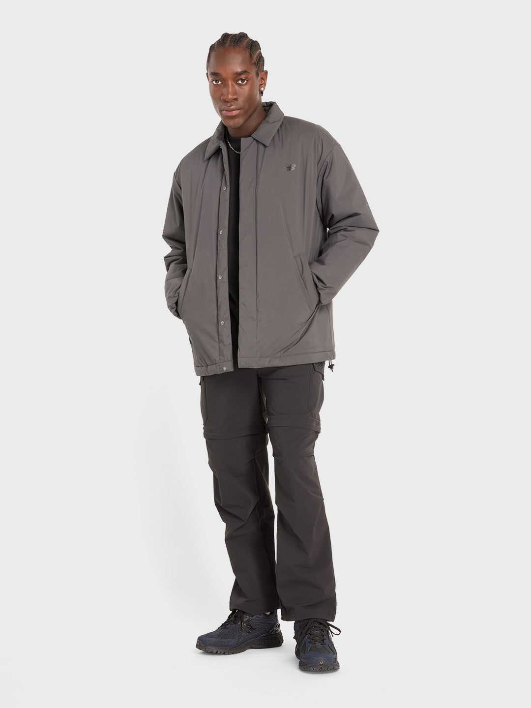 new balance coach jacket grey