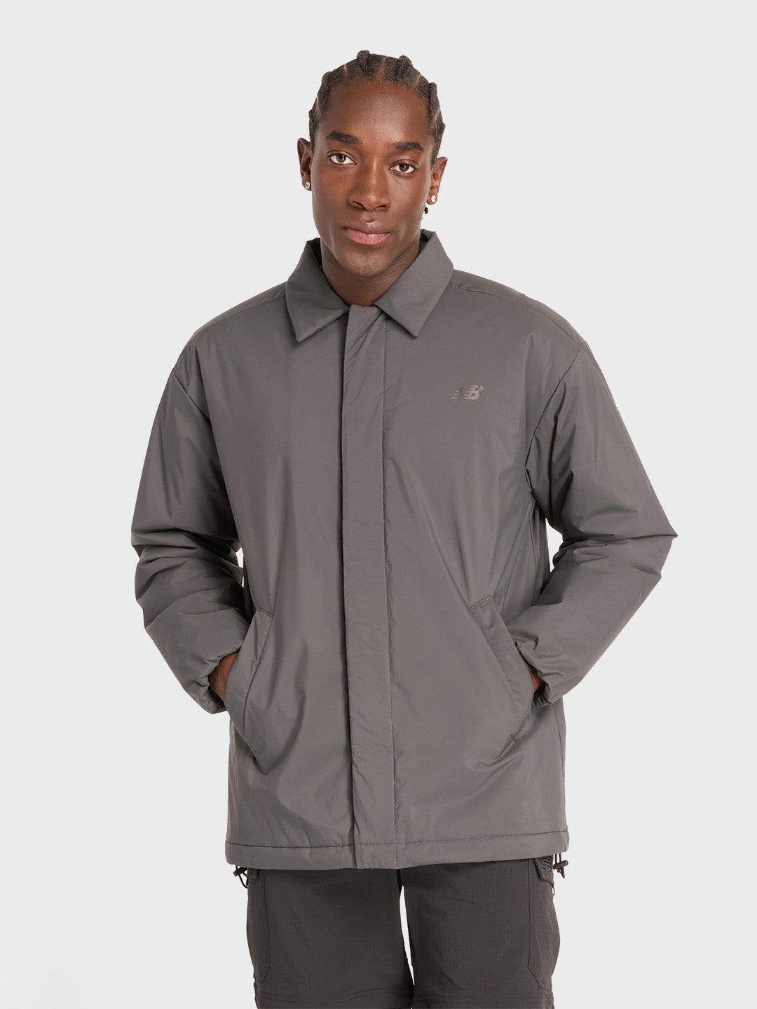 new balance coach jacket grey