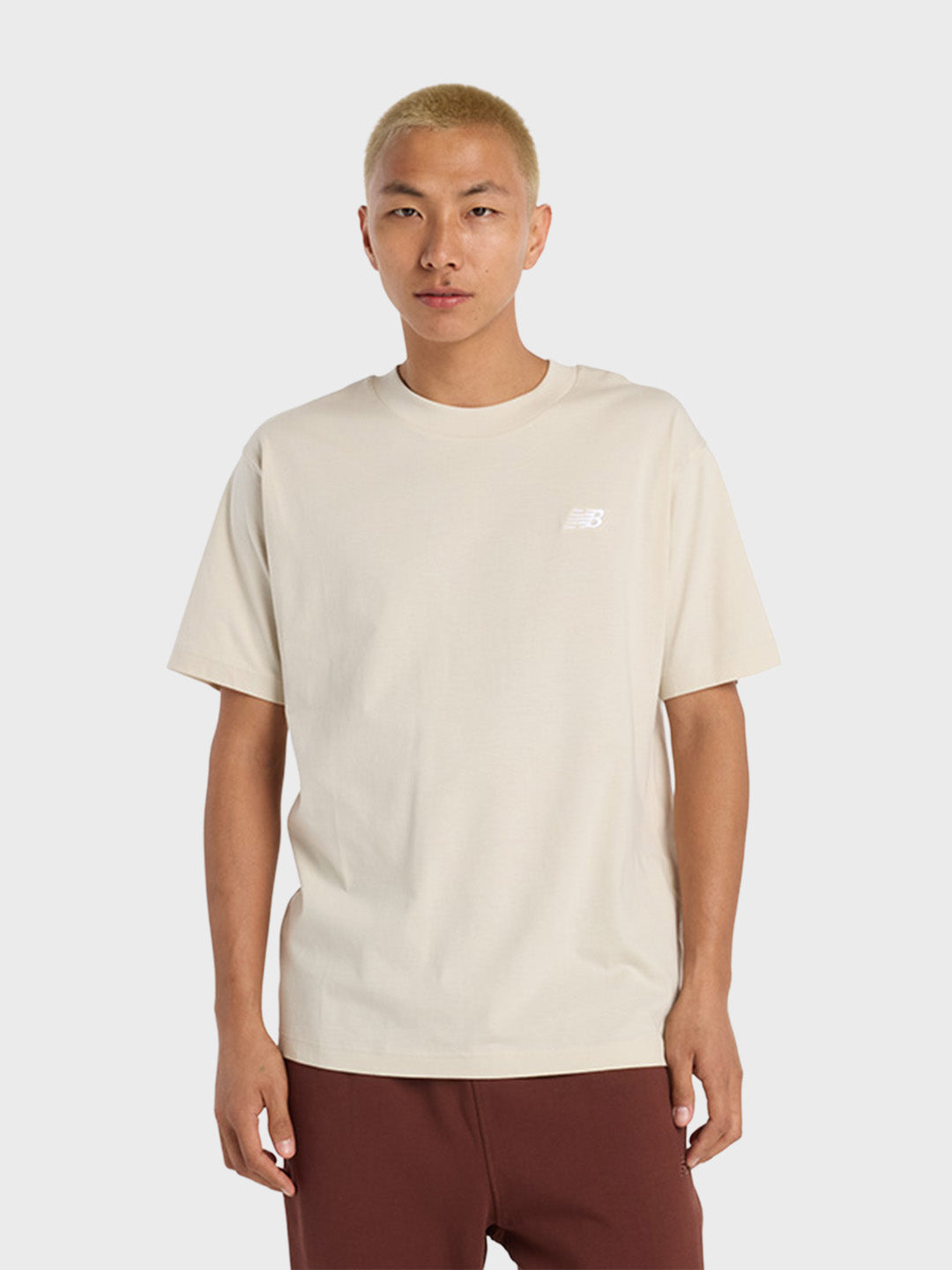 New Balance Sport Essentials T-Shirt Timberwolf - voorkant