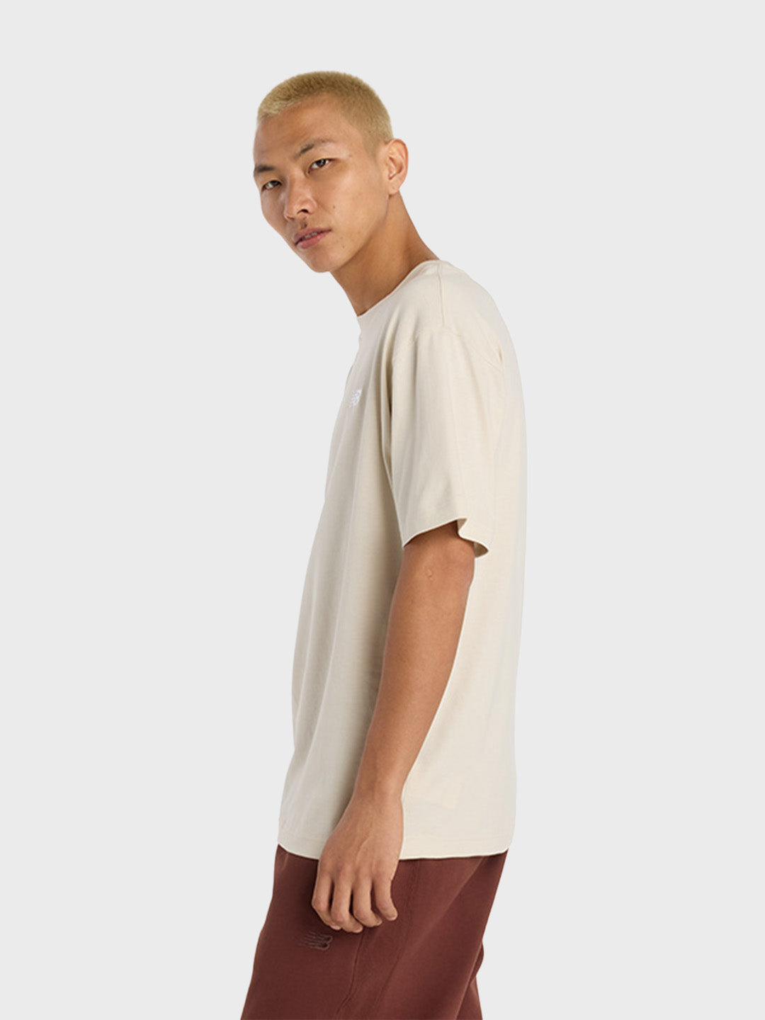New Balance Sport Essentials T-Shirt Timberwolf - zijkant