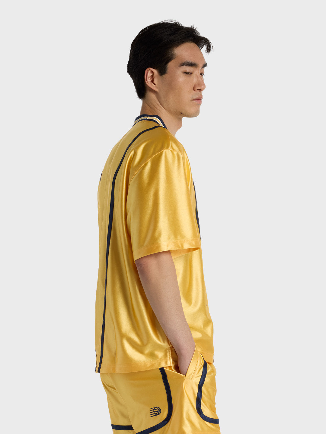 new balance tricot shooting top - yellow - Reloadstore