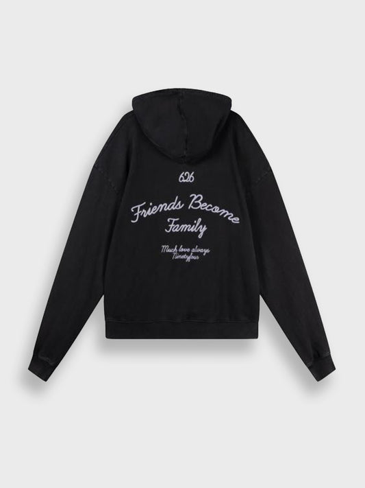 ninetyfour friends become family hoodie