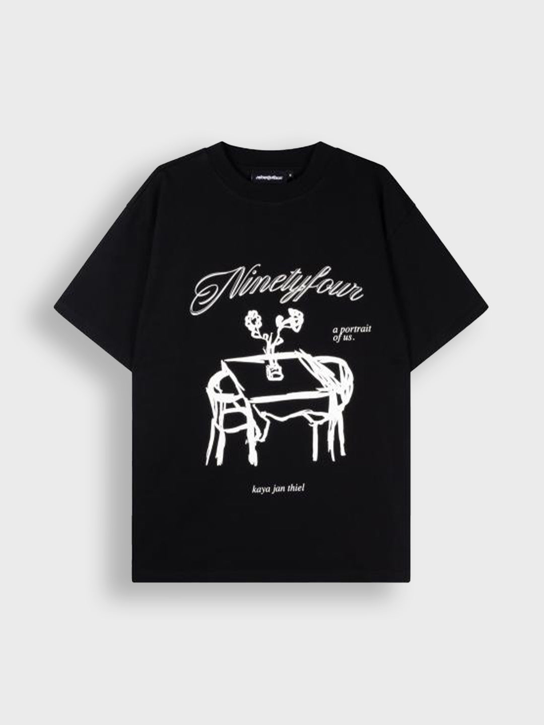 Ninetyfour Kaya Jan Thiel T-Shirt | Black | Reloadstore