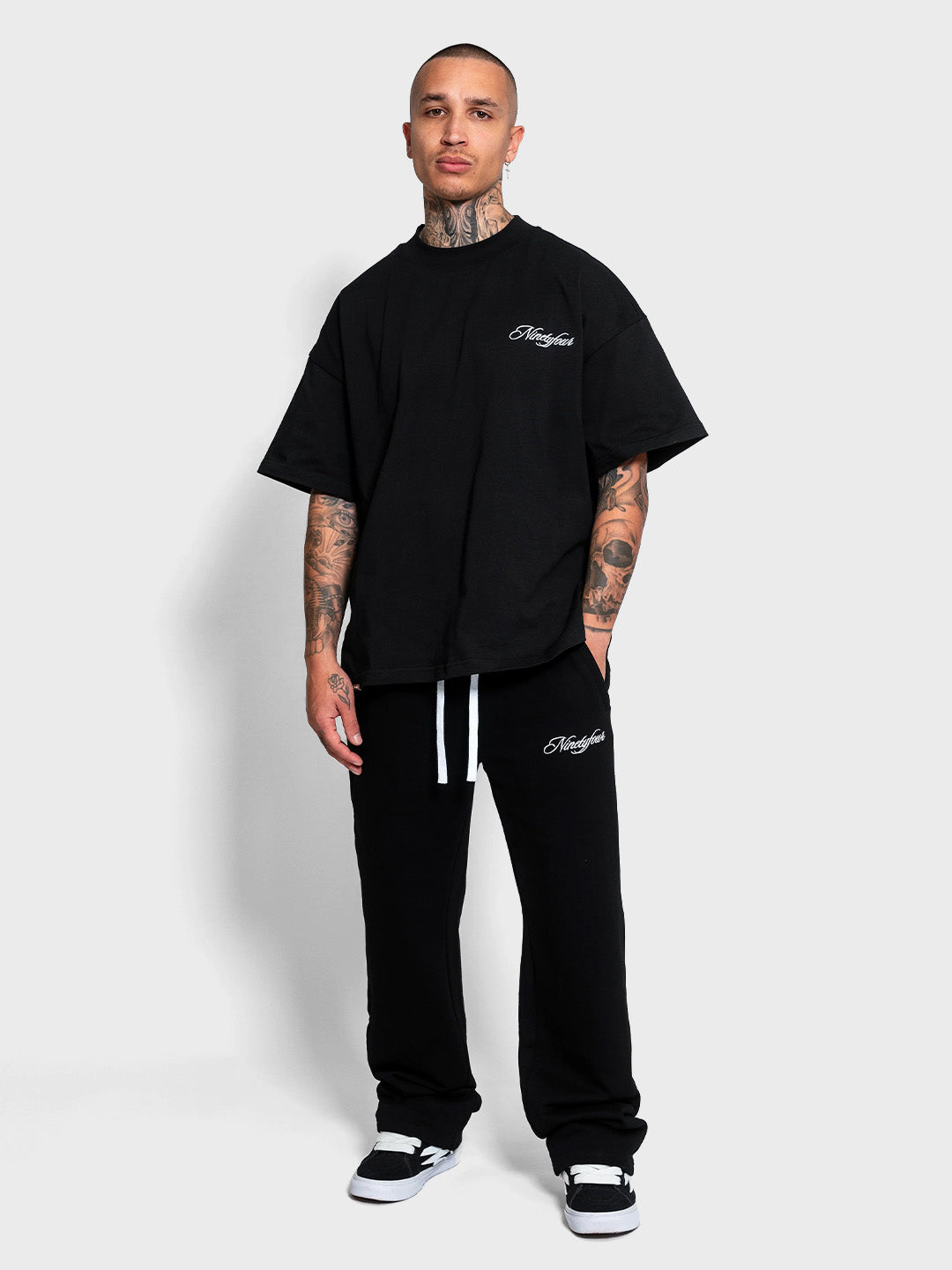 ninetyfour boxy fit t-shirt black