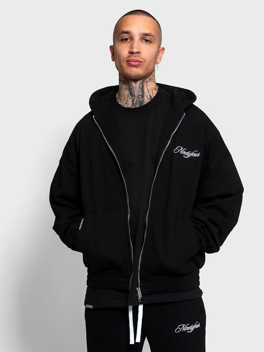 ninetyfour hoodie black