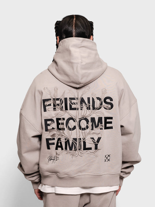 ninetyfour friends become family hoodie - Reloadstore