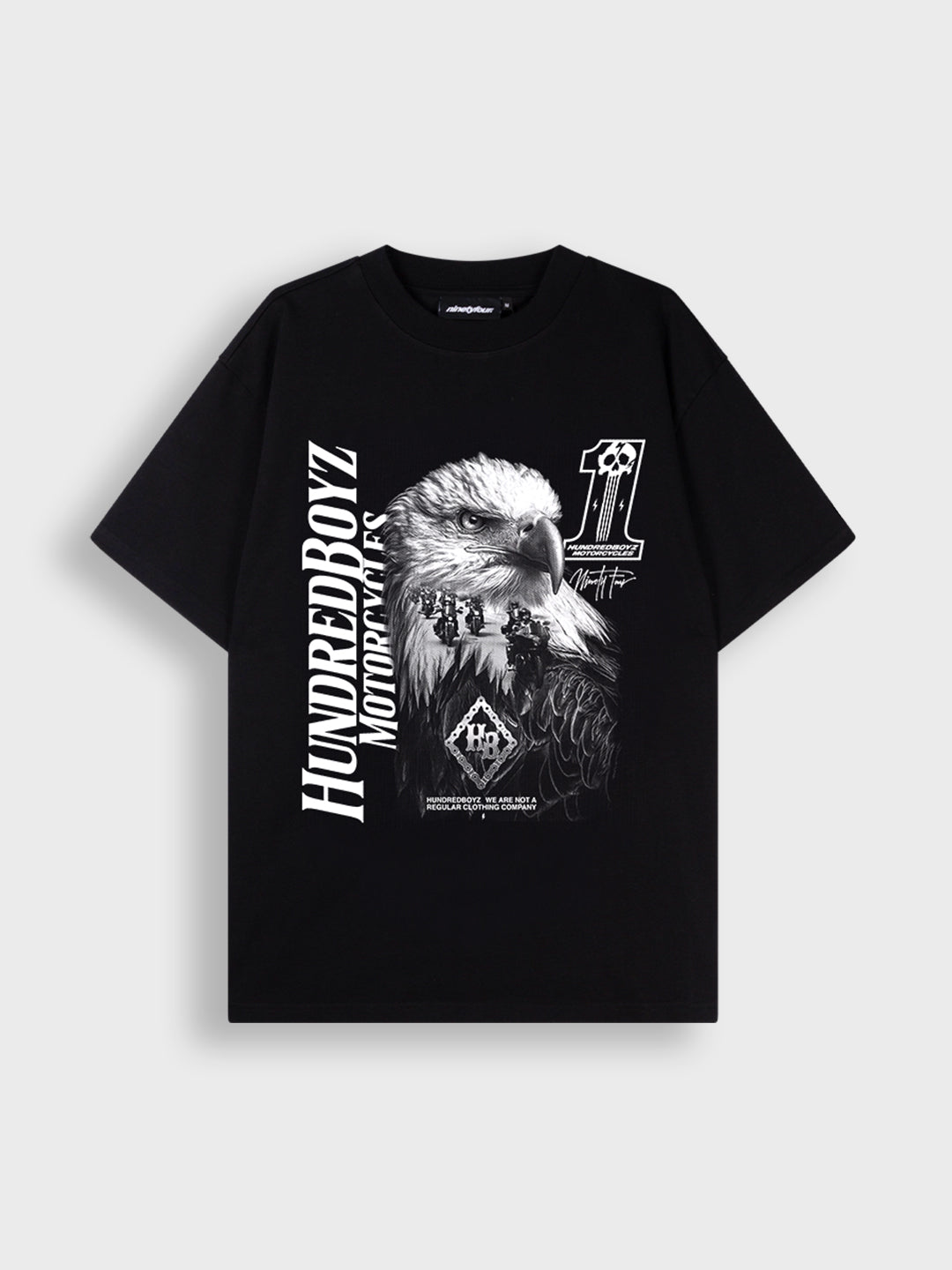 ninetyfour hundredboyz t-shirt black