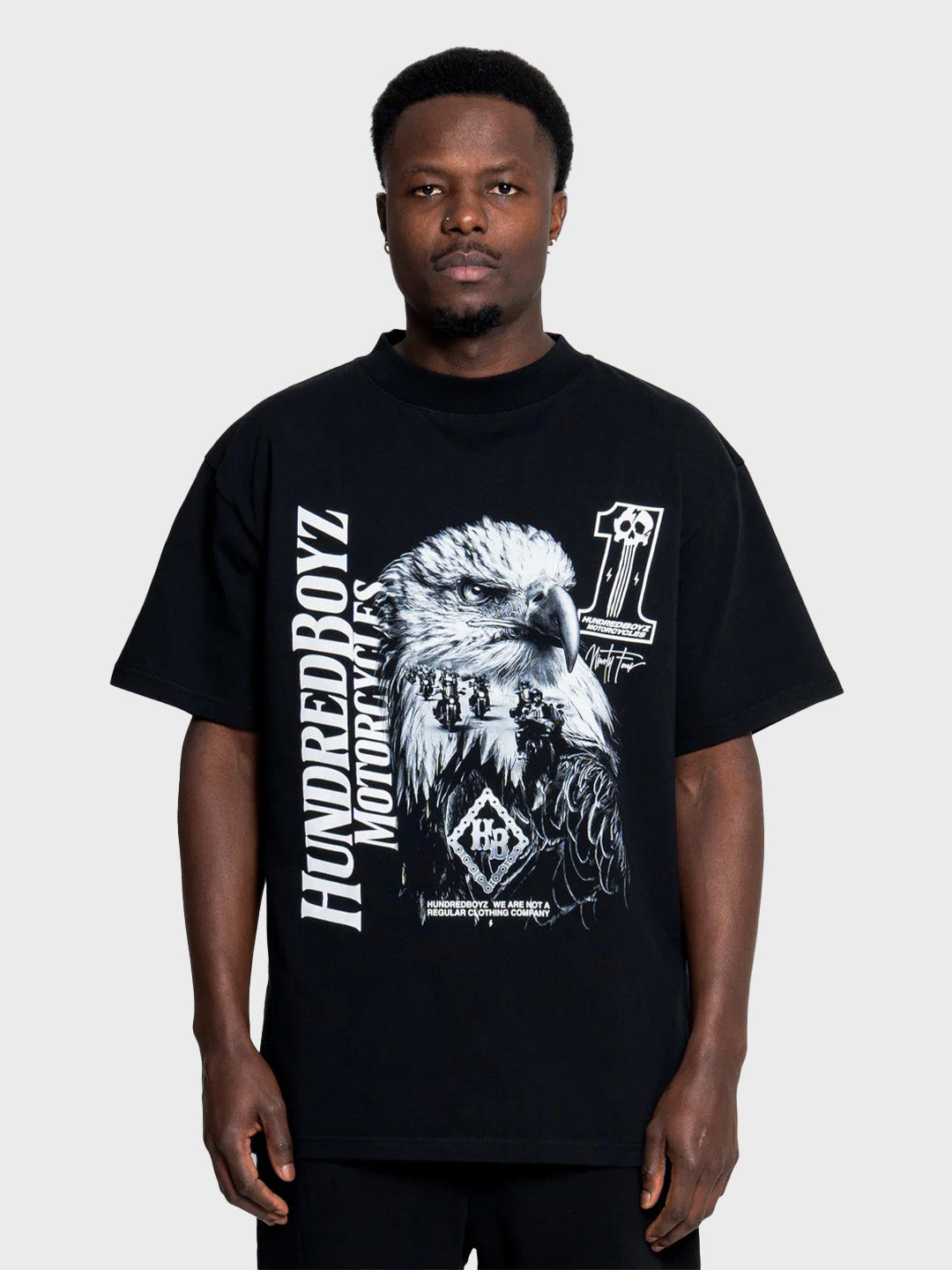 ninetyfour hundredboyz t-shirt black