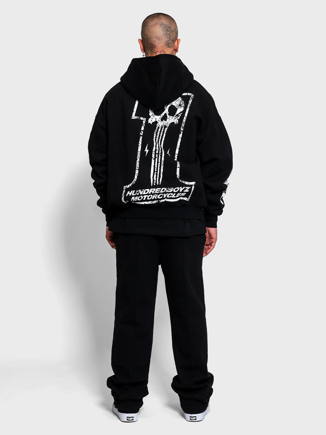 ninetyfour hundredboyz hoodie black