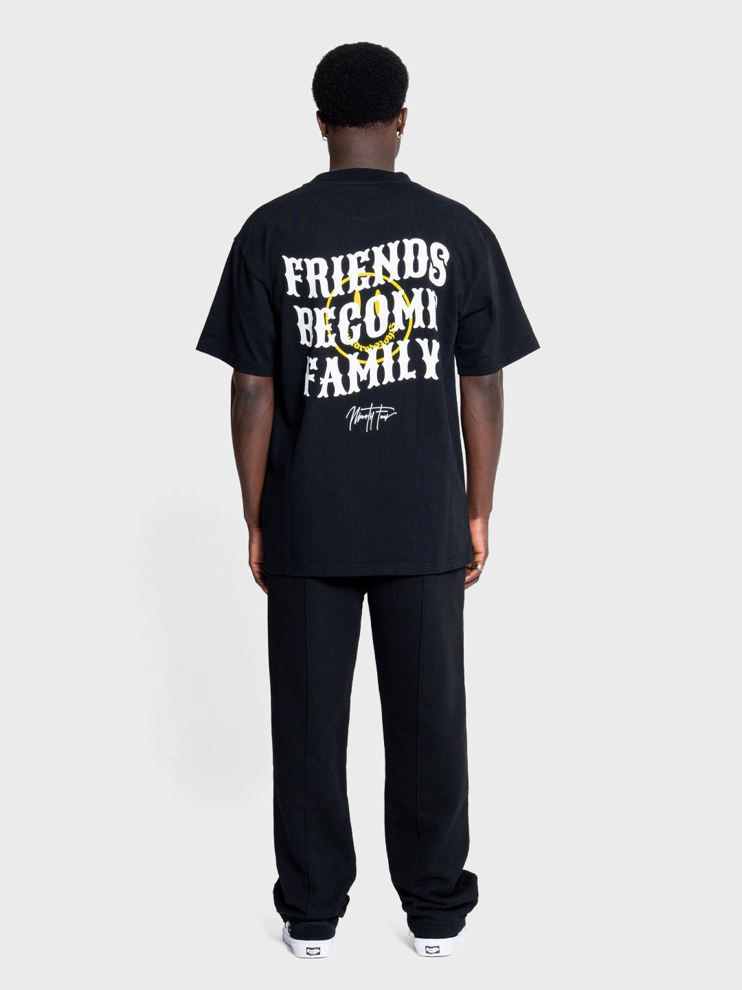 ninetyfour friends become family t-shirt