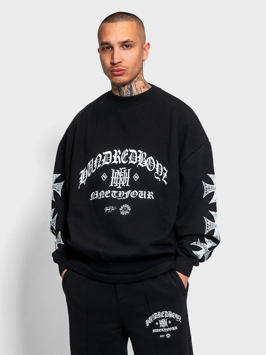 ninetyfour hundredboyz crewneck sweater