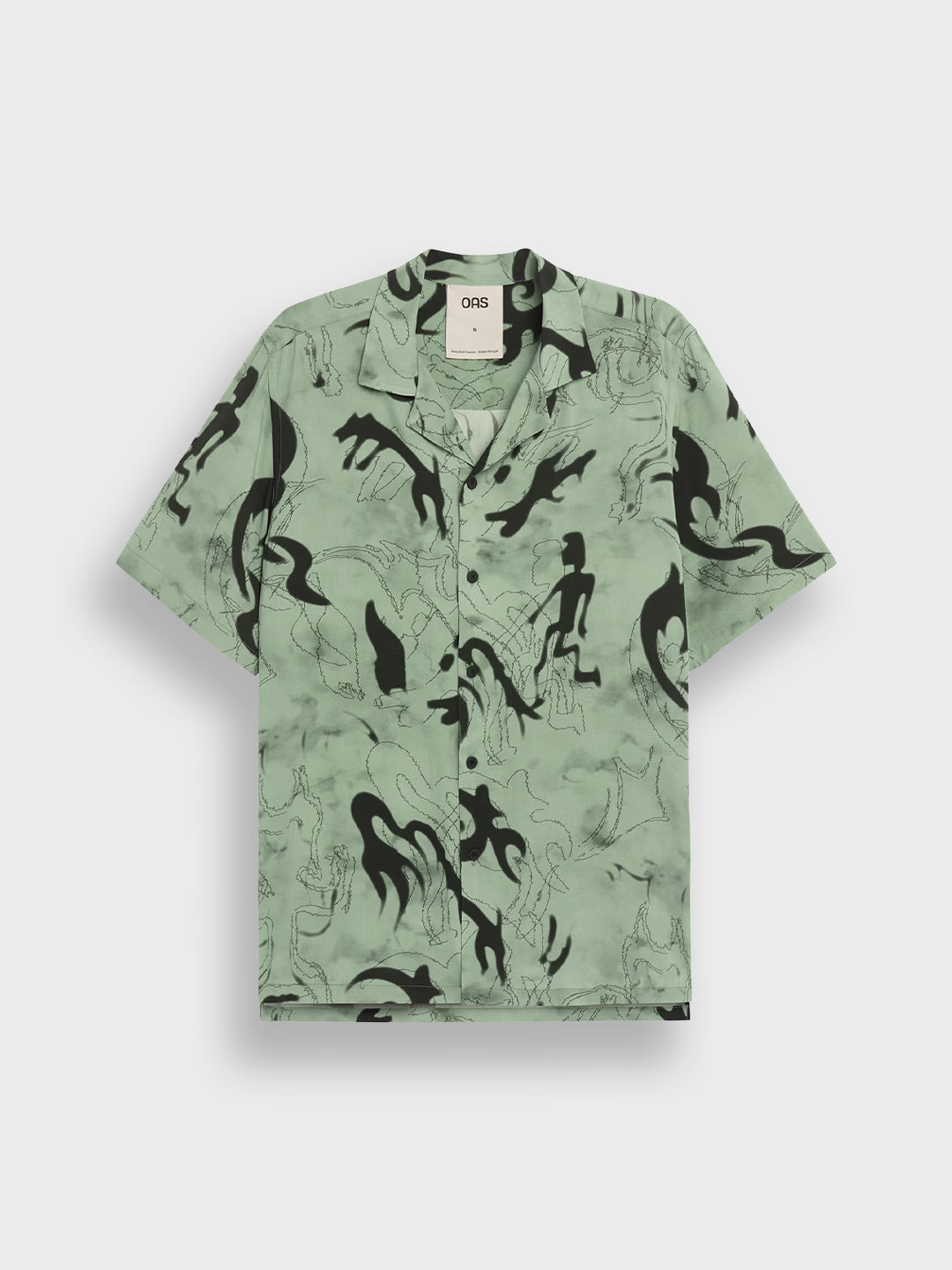 OAS Guardo Rocco Shirt Green - voorkant