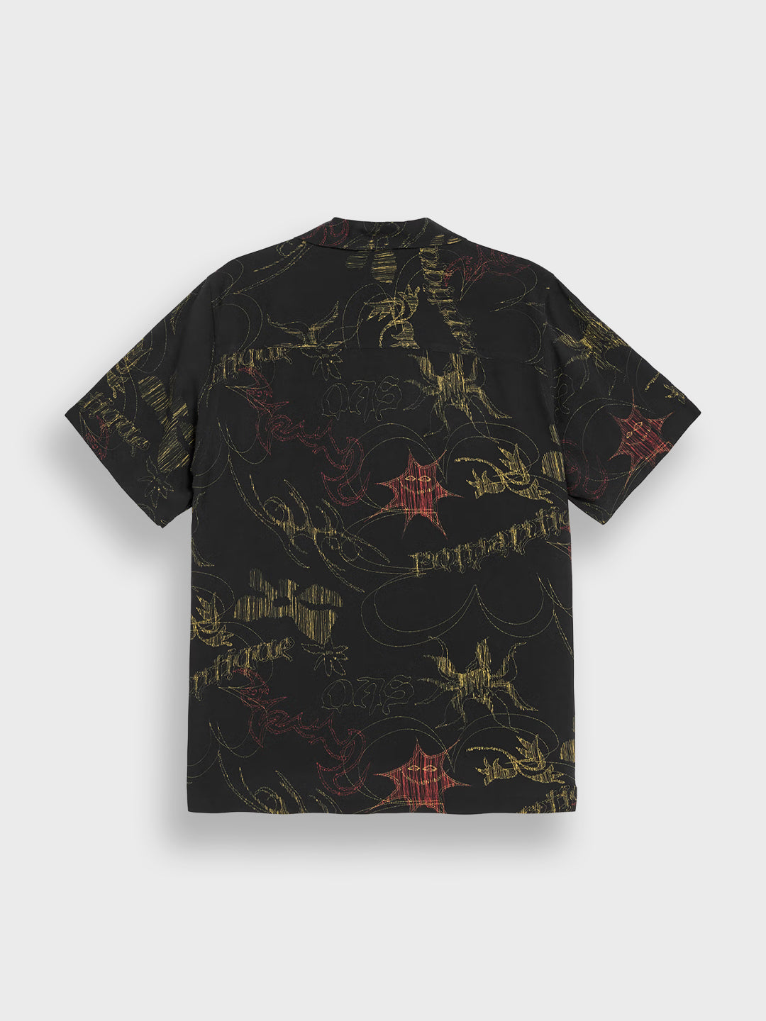 OAS Romantique Rocco Shirt Black - achterkant