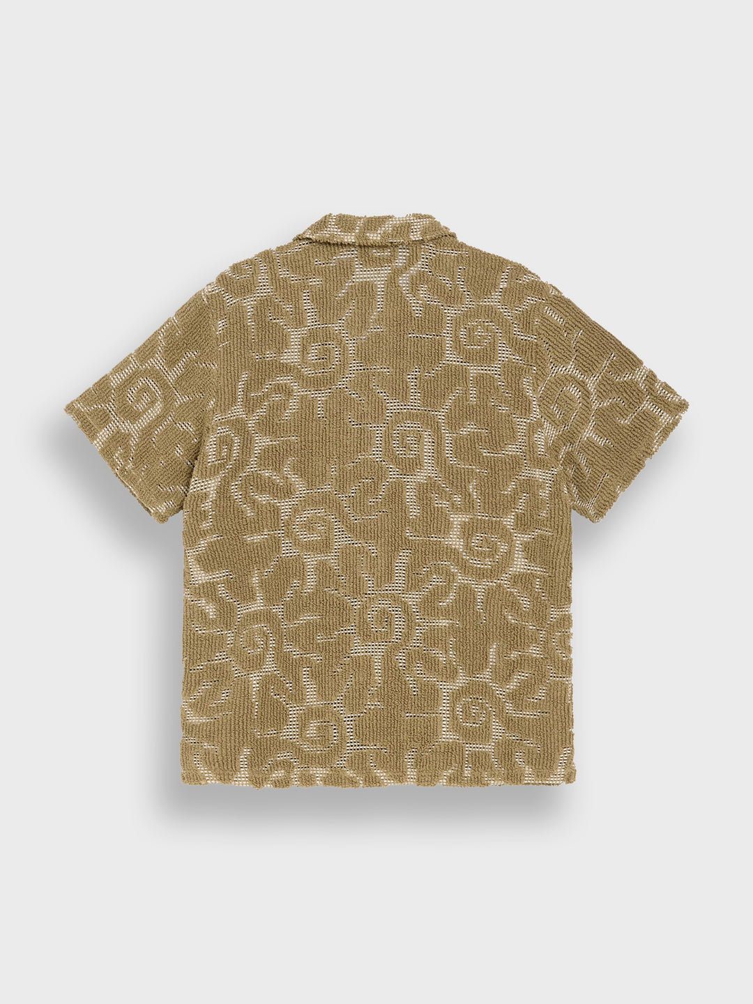 OAS Sunero Cuba Shirt Beige - achterkant