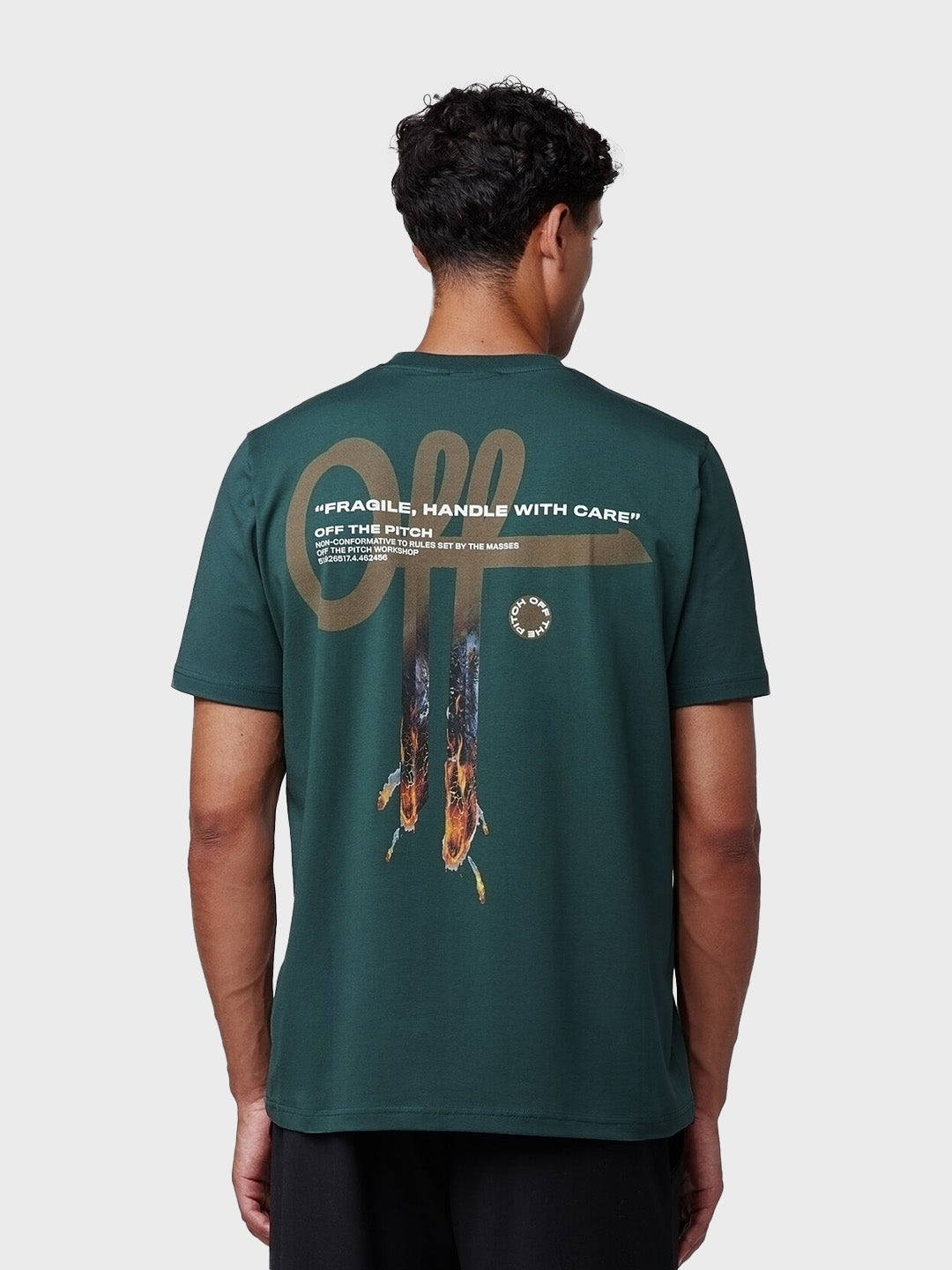 Off The Pitch Blast T-Shirt Forest Green 