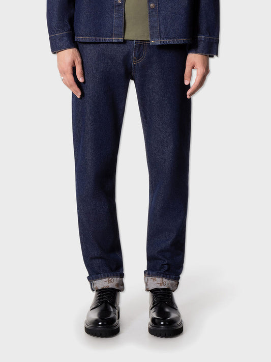 Model met OTP Double Faced Jeans – vooraanzicht