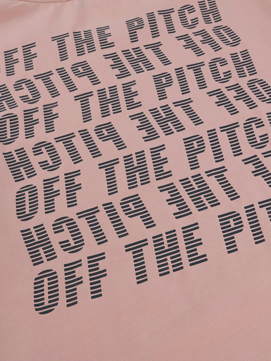 off the pitch t-shirt roze