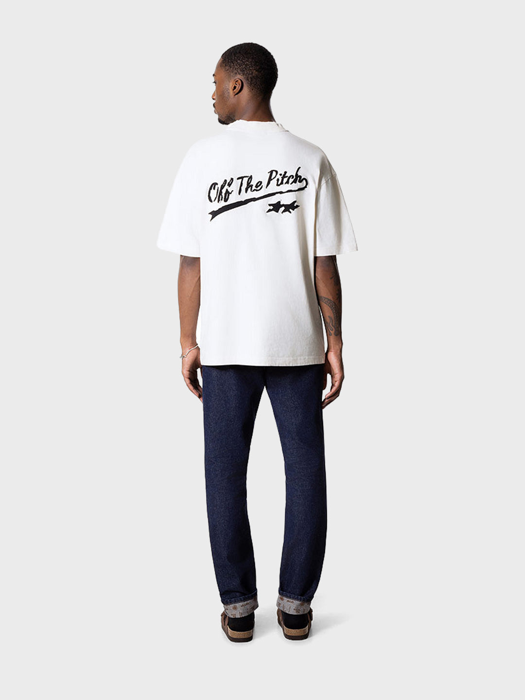 off the pitch oversized t-shirt heren