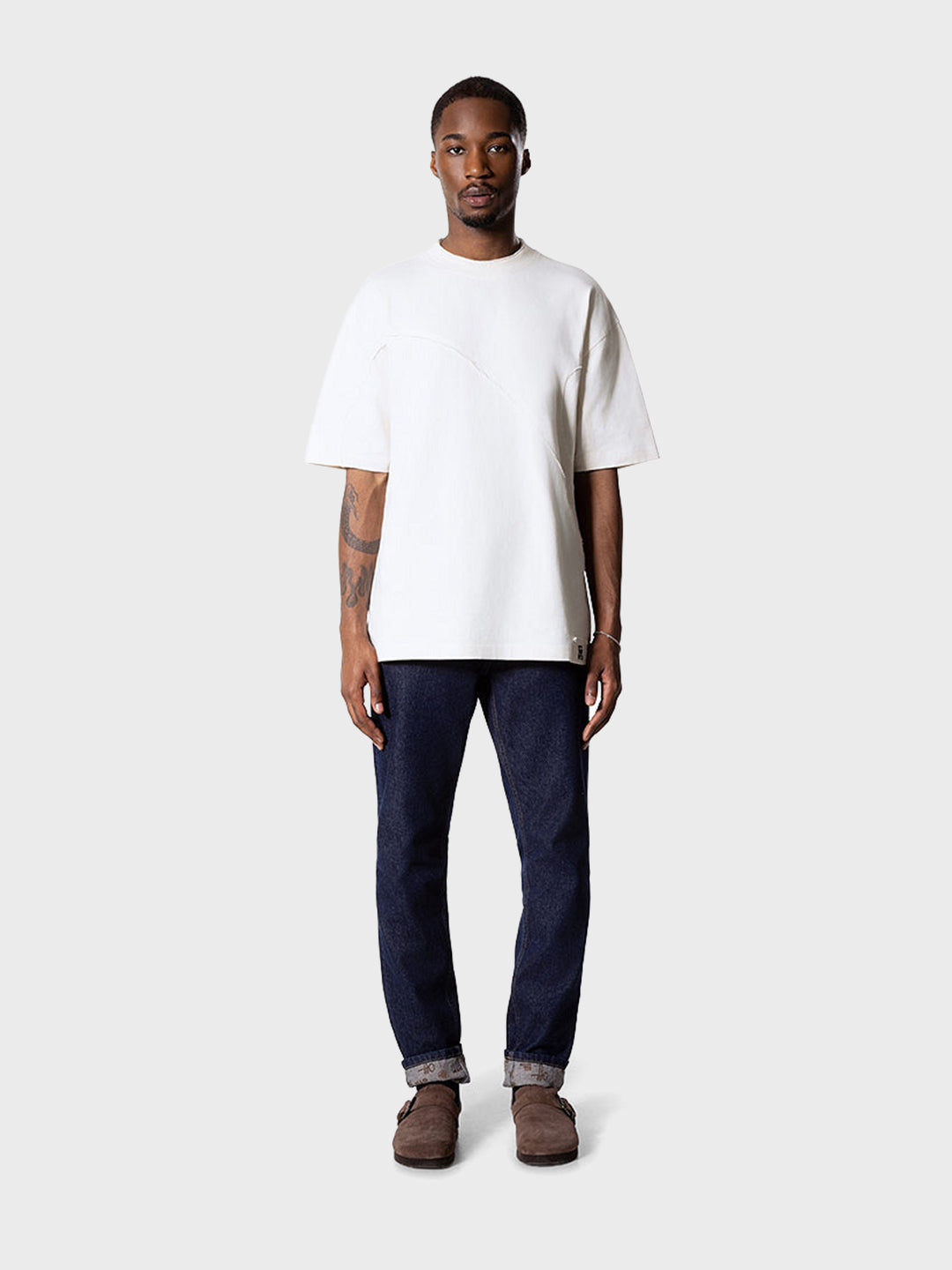 off the pitch oversized t-shirt heren