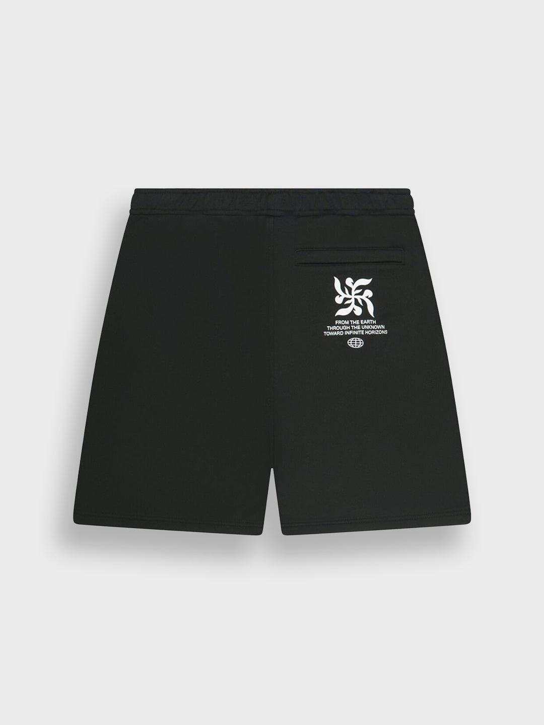 Off The Pitch Filigrain Shorts Black - achterkant