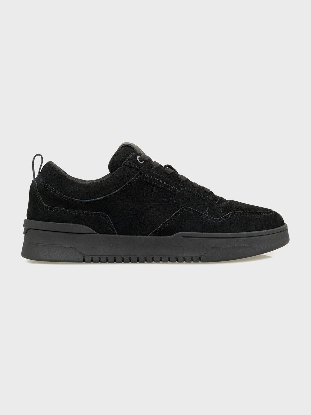 Off The Pitch Fullstop Sneakers Black – zijkant