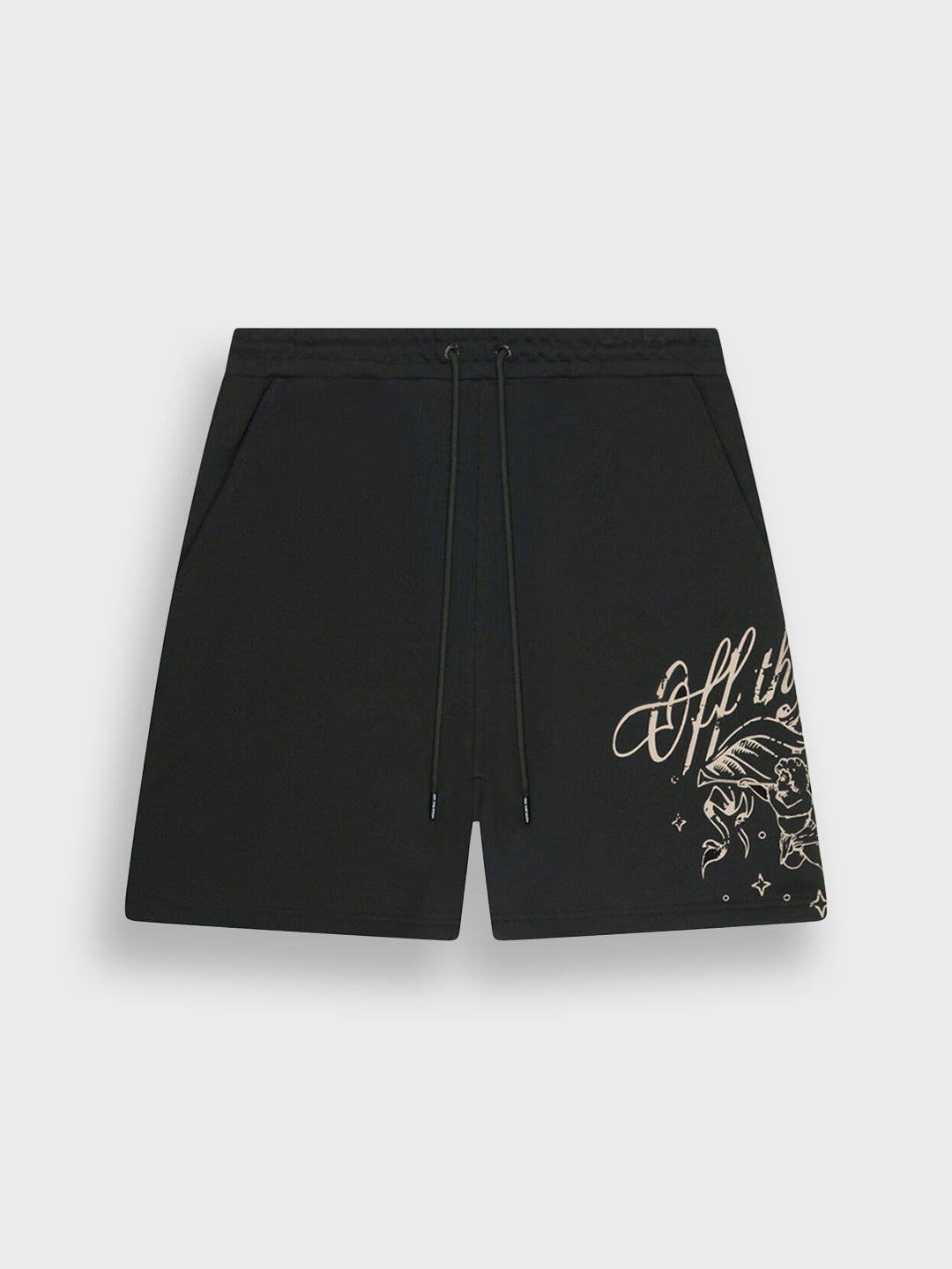 Off The Pitch Guardian Shorts Black - voorkant