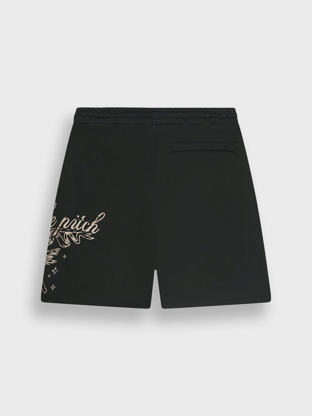 Off The Pitch Guardian Shorts Black - achterkant
