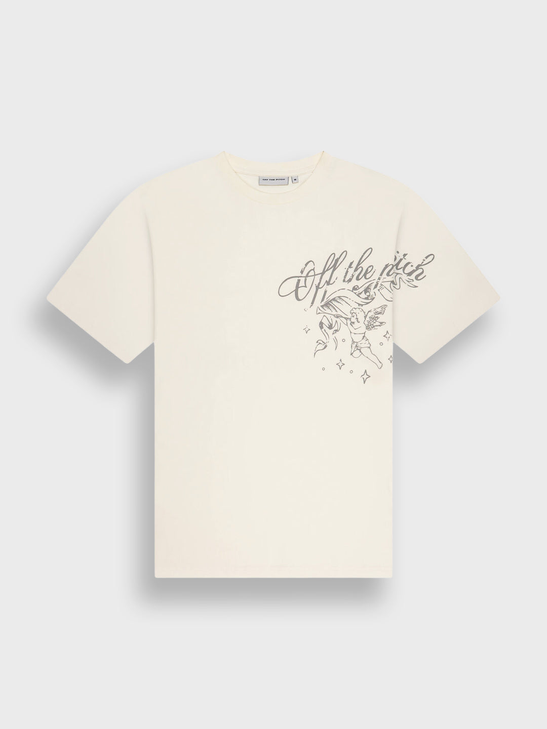 Off The Pitch Guardian T-Shirt Off-White - voorkant
