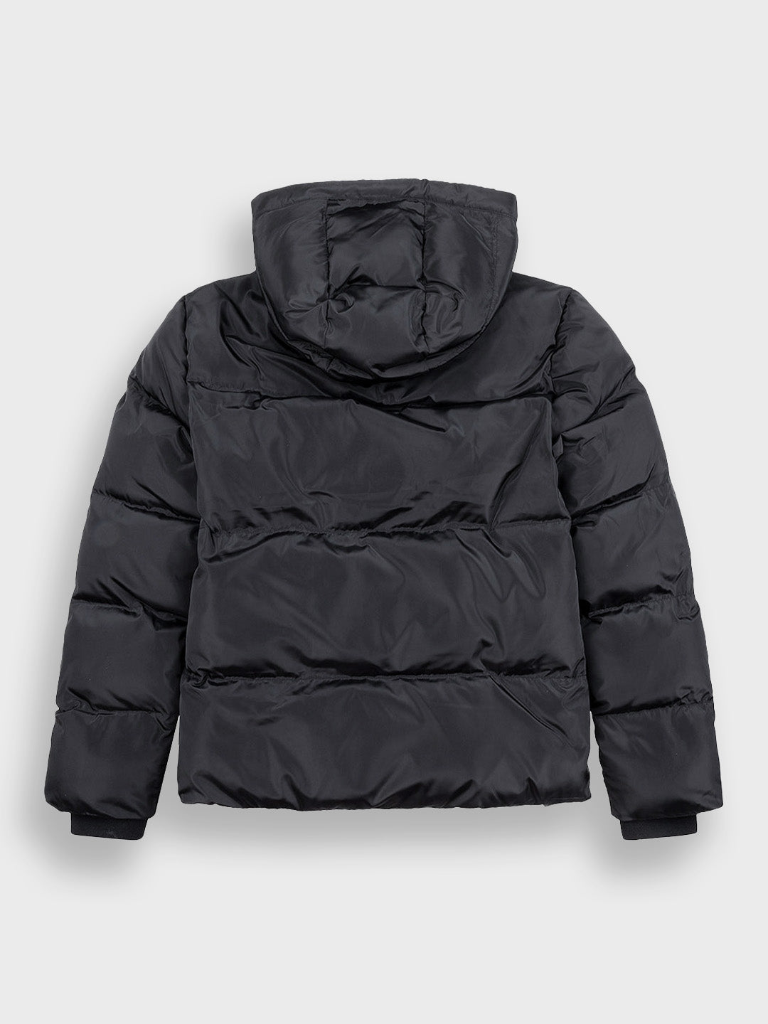 men's puffer jacket black