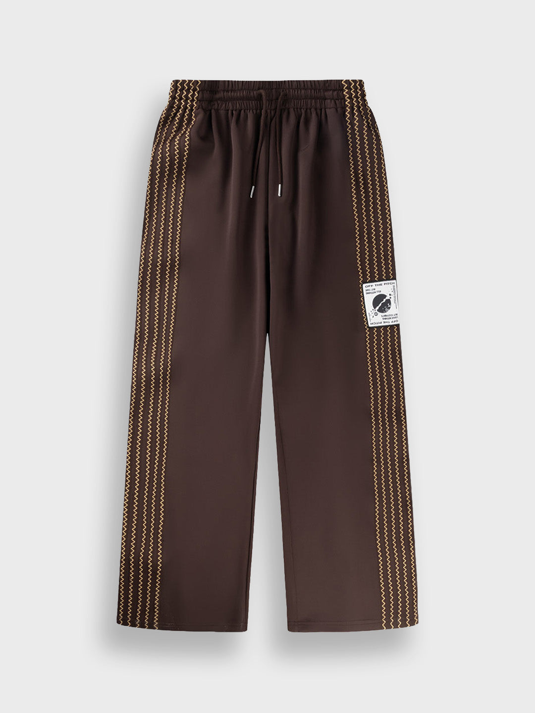 Off The Pitch Ivan Scuba Jogger Brown – productfoto voor