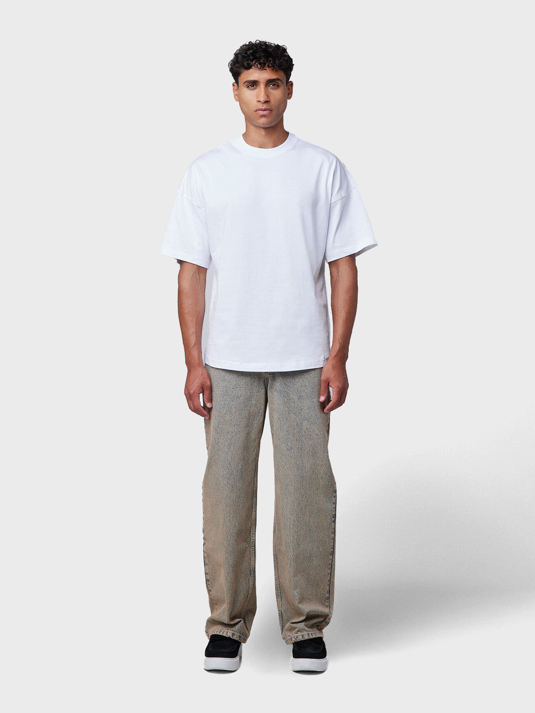 Off The Pitch Lava T-Shirt | White