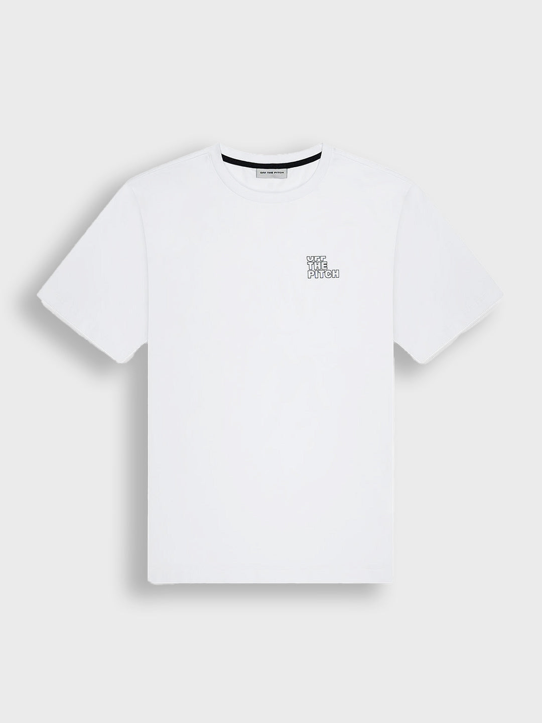 Off The Pitch Outline T-Shirt | White