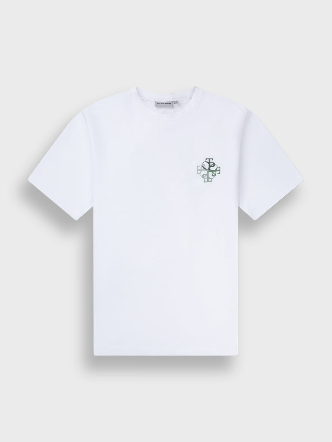 Off The Pitch Pendant T-Shirt White - productfoto voorkant