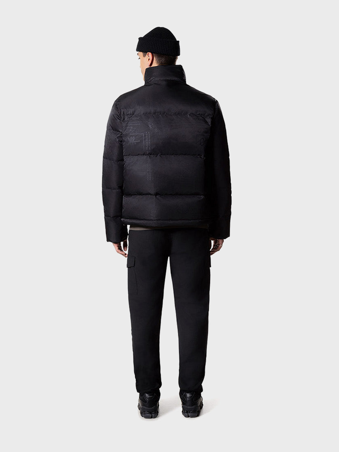 puffer jacket black