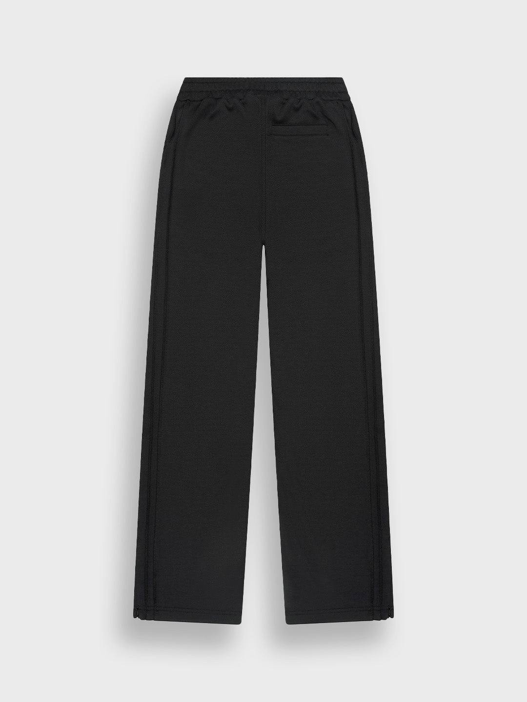 Off The Pitch Raw Edge Panel Pants Black – achterkant